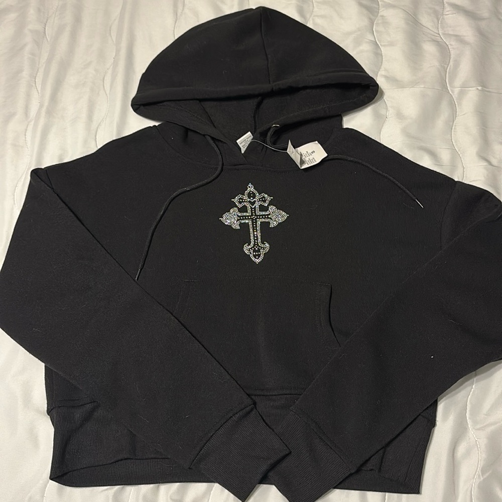 NWT Rue 21 cross hoodie